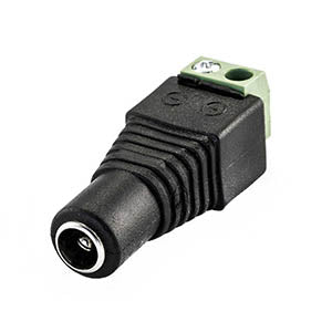 2.1mm Round Socket with Screw Termials 2.1mm Round Socket with Screw Termials